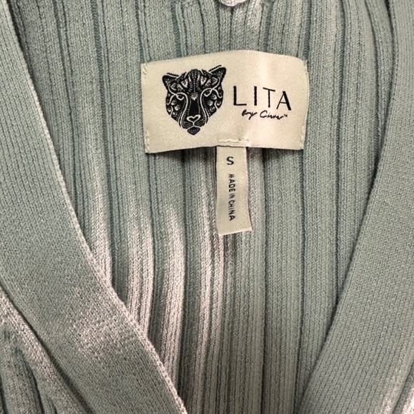 Lita by Ciara Iconic Rib Cardigan Mini Dress *Best Seller* Midweight‎ - Picture 5 of 8